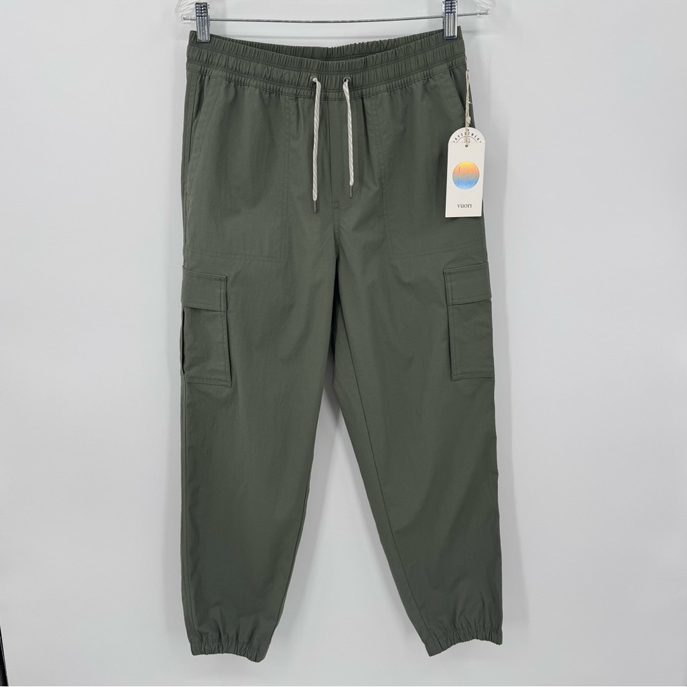 Vuori Olive Green Cargo Joggers - Picture 4 of 15